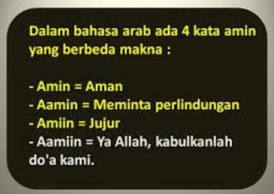 Aamiin Bismillah MasyAllah Subhanallah - SitusNoka